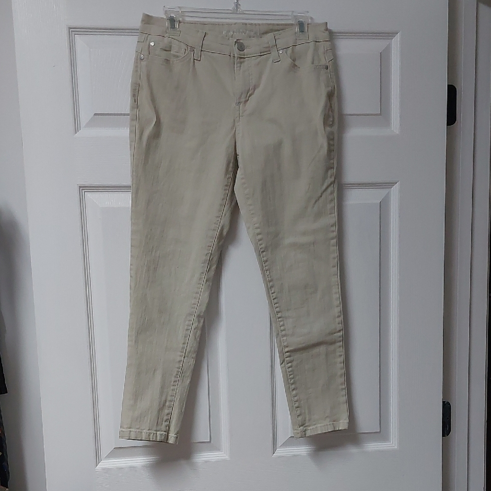 Hannah Women's Skinny Jeans - Tan
